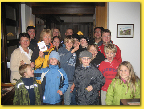 Wandergruppe in Ruppmannsburg